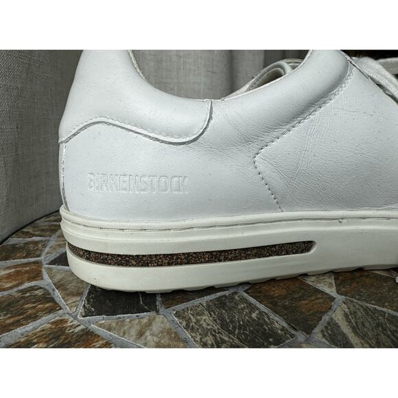Birkenstock Bend Low Leather Sneakers White Size 40 (US W9/M7) Regular Fit - Picture 7 of 10